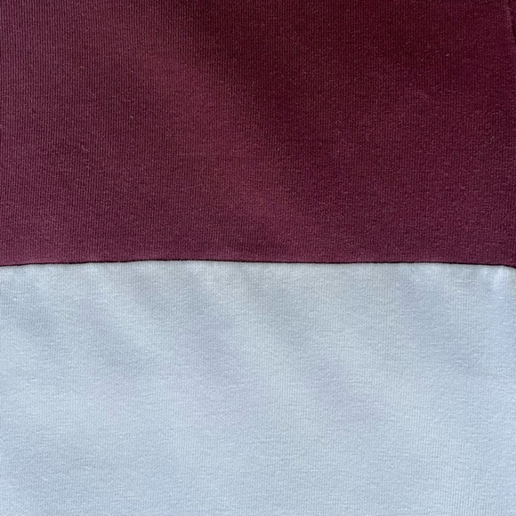 ASOS Short Sleeve Stretch Polo Shirt - Burgundy & Soft Pink - Large - Picture 5 of 8